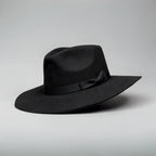 Men’s Rodeo Cartie T50X Indiana Style Texana Cowboy 50% Wool  Felt Hat - Black