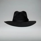 Men’s Rodeo Cartie T50X Indiana Style Texana Cowboy 50% Wool  Felt Hat - Black