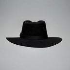 Men’s Rodeo Cartie T50X Indiana Style Texana Cowboy 50% Wool  Felt Hat - Black