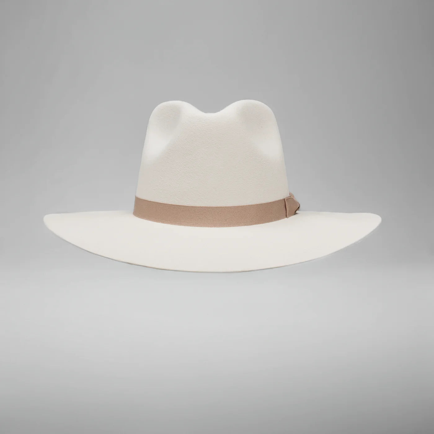 Men’s Rodeo Cartie T50X Indiana Style Texana Cowboy 50% Wool  Felt Hat - Bone