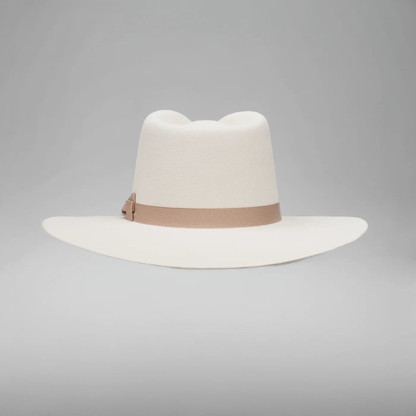 Men’s Rodeo Cartie T50X Indiana Style Texana Cowboy 50% Wool  Felt Hat - Bone
