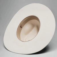 Men’s Rodeo Cartie T50X Indiana Style Texana Cowboy 50% Wool  Felt Hat - Bone