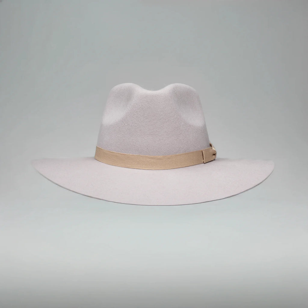 Men’s Rodeo Cartie T50X Indiana Style Texana Cowboy 50% Wool  Felt Hat - Light Brown