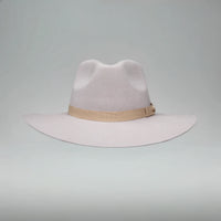 Men’s Rodeo Cartie T50X Indiana Style Texana Cowboy 50% Wool  Felt Hat - Light Brown