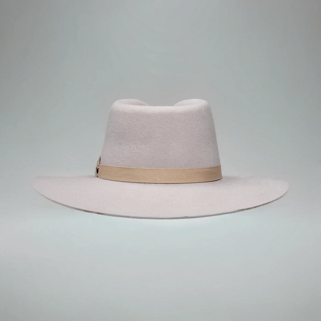 Men’s Rodeo Cartie T50X Indiana Style Texana Cowboy 50% Wool  Felt Hat - Light Brown