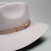 Men’s Rodeo Cartie T50X Indiana Style Texana Cowboy 50% Wool  Felt Hat - Light Brown