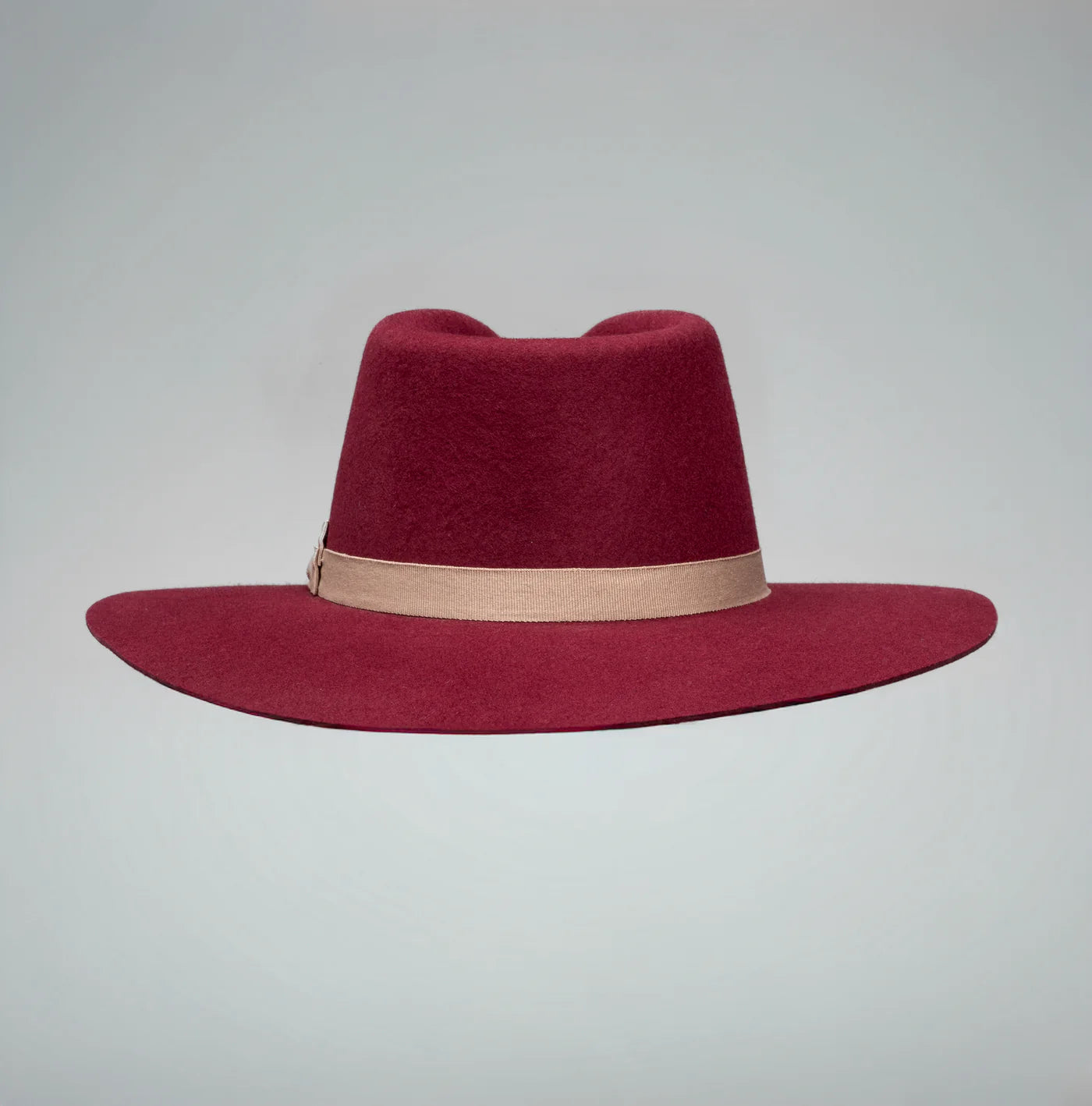 Men’s Rodeo Cartie T50X Indiana Style Texana Cowboy 50% Wool  Felt Hat - Wine