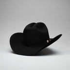 Men’s Rodeo Cartie T50X Julion Style Texana Cowboy Felt Hat - Black