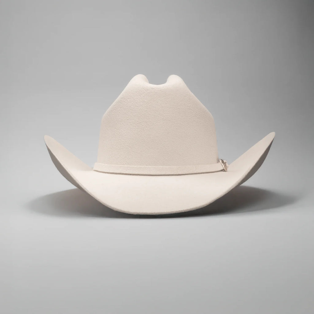 Men’s Rodeo Cartie T50X Julion Style Texana Cowboy Felt Hat - Bone