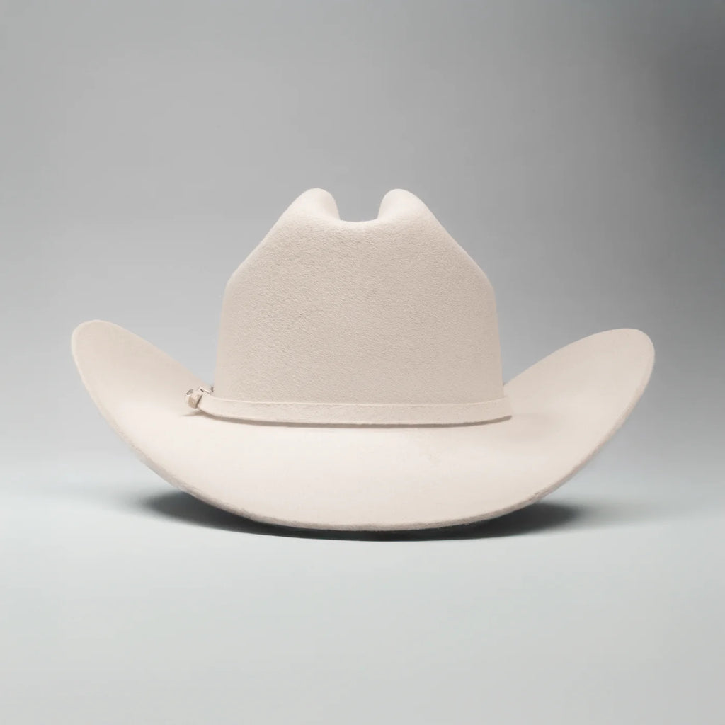 Men’s Rodeo Cartie T50X Julion Style Texana Cowboy Felt Hat - Bone