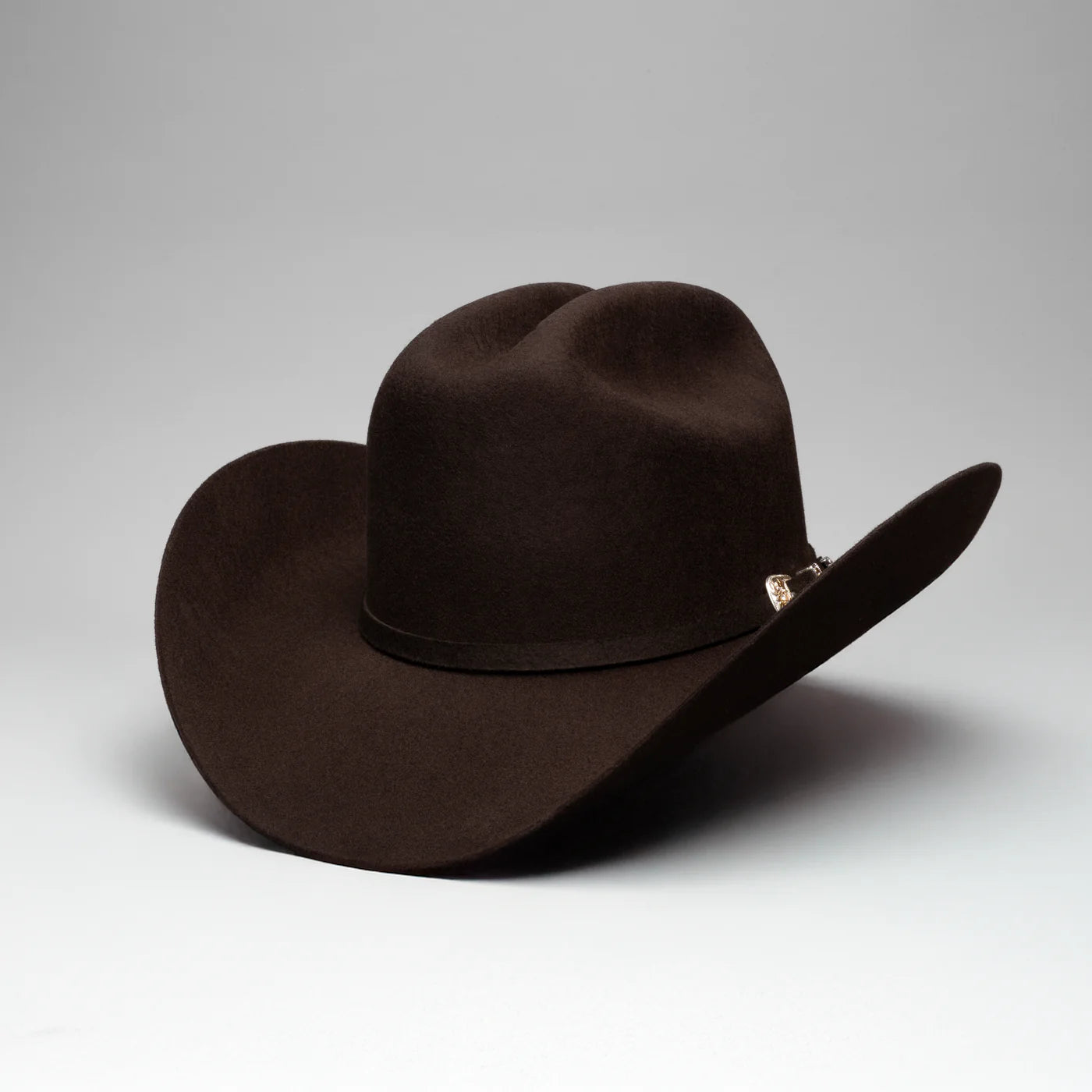 Men’s Rodeo Cartie T50X Julion Style Texana Cowboy Felt Hat - Brown