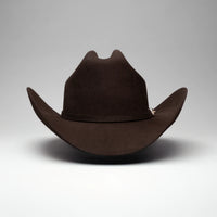 Men’s Rodeo Cartie T50X Julion Style Texana Cowboy Felt Hat - Brown