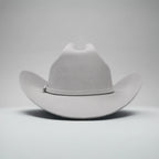 Men’s Rodeo Cartie T50X Julion Style Texana Cowboy Felt Hat - Silver