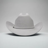 Men’s Rodeo Cartie T50X Julion Style Texana Cowboy Felt Hat - Silver