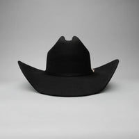 Men’s Rodeo Cartie JB 50X Texas Style Texana Cowboy Felt Hat - Black