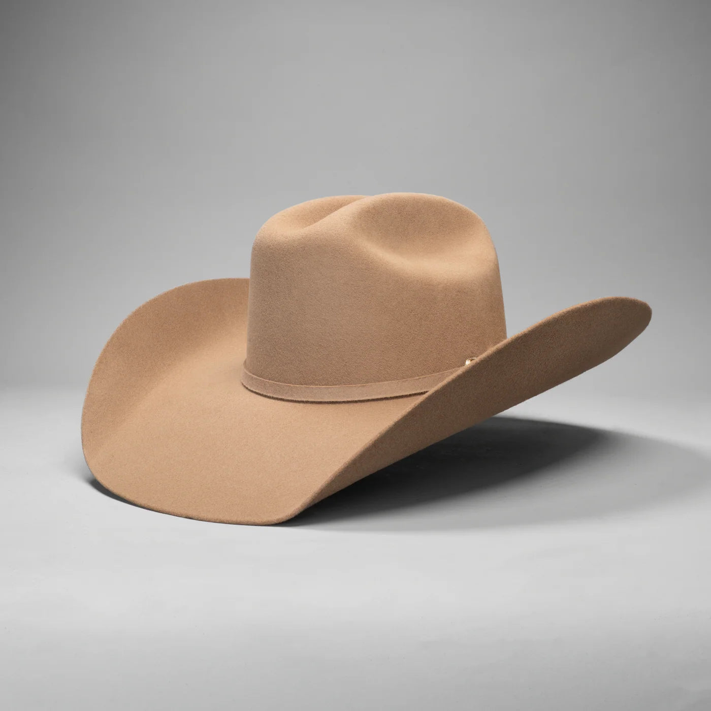 Men’s Rodeo Cartie JB 50X Texas Style Texana Cowboy Felt Hat - Camel