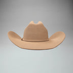 Men’s Rodeo Cartie JB 50X Texas Style Texana Cowboy Felt Hat - Camel