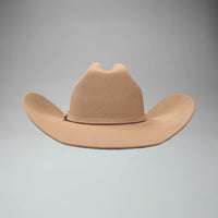 Men’s Rodeo Cartie JB 50X Texas Style Texana Cowboy Felt Hat - Camel