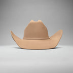 Men’s Rodeo Cartie JB 50X Texas Style Texana Cowboy Felt Hat - Camel