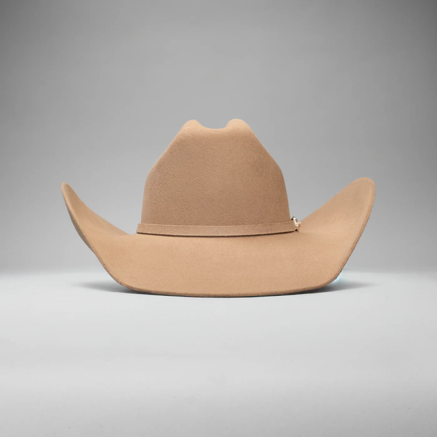 Men’s Rodeo Cartie JB 50X Texas Style Texana Cowboy Felt Hat - Camel