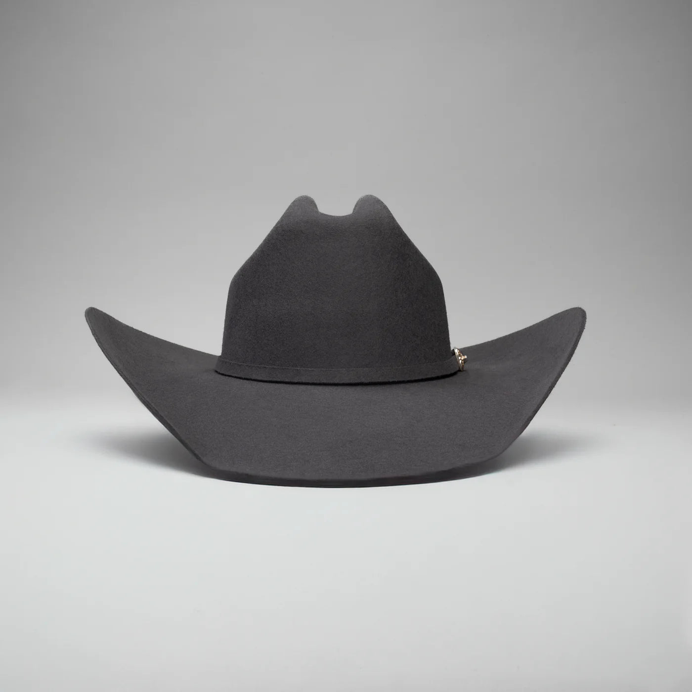 Men’s Rodeo Cartie JB 50X Texas Style Texana Cowboy Felt Hat - Granite