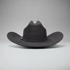 Men’s Rodeo Cartie JB 50X Texas Style Texana Cowboy Felt Hat - Granite