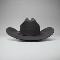 Men’s Rodeo Cartie JB 50X Texas Style Texana Cowboy Felt Hat - Granite