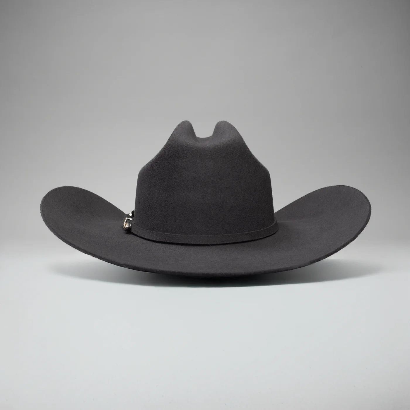 Men’s Rodeo Cartie JB 50X Texas Style Texana Cowboy Felt Hat - Granite