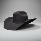 Men’s Rodeo Cartie JB 50X Texas Style Texana Cowboy Felt Hat - Granite