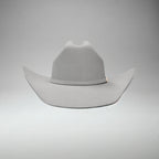 Men’s Rodeo Cartie JB 50X Texas Style Texana Cowboy Felt Hat - Silver