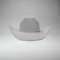 Men’s Rodeo Cartie JB 50X Texas Style Texana Cowboy Felt Hat - Silver