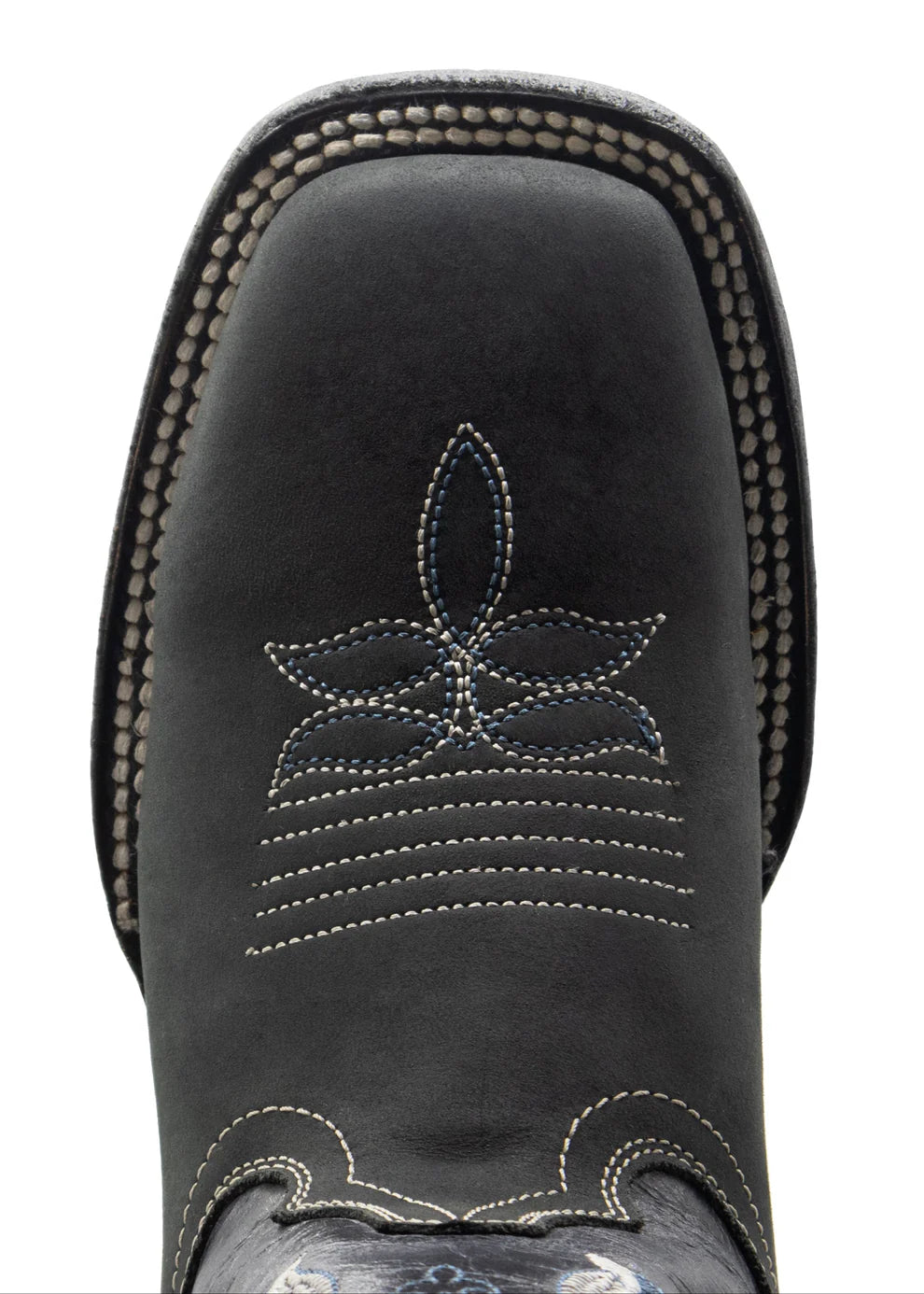 Women´s Silverton Mary All Leather Wide Square Toe Boots-Black