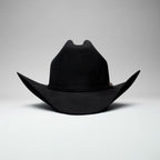 Men’s Rodeo Cartie 100X Sinaloa Style Western Cowboy Fur Felt Hat - Black