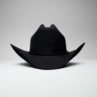 Men’s Rodeo Cartie 100X Sinaloa Style Western Cowboy Fur Felt Hat - Black