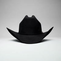 Men’s Rodeo Cartie 50X Sinaloa Style Texana Cowboy Fur Felt Hat - Black