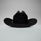Men’s Rodeo Cartie 100X Sinaloa Style Western Cowboy Fur Felt Hat - Black