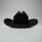 Men’s Rodeo Cartie 50X Sinaloa Style Texana Cowboy Fur Felt Hat - Black