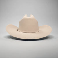 Men’s Rodeo Cartie 100X Sinaloa Style Western Cowboy Fur Felt Hat - Bone