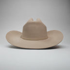 Men’s Rodeo Cartie 100X Sinaloa Style Western Cowboy Fur Felt Hat - Silver Belly