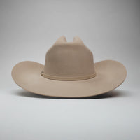 Men’s Rodeo Cartie 50X Sinaloa Style Texana Cowboy Fur Felt Hat - Silver Belly