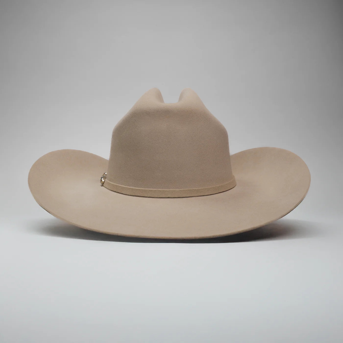 Men’s Rodeo Cartie 50X Sinaloa Style Texana Cowboy Fur Felt Hat - Silver Belly
