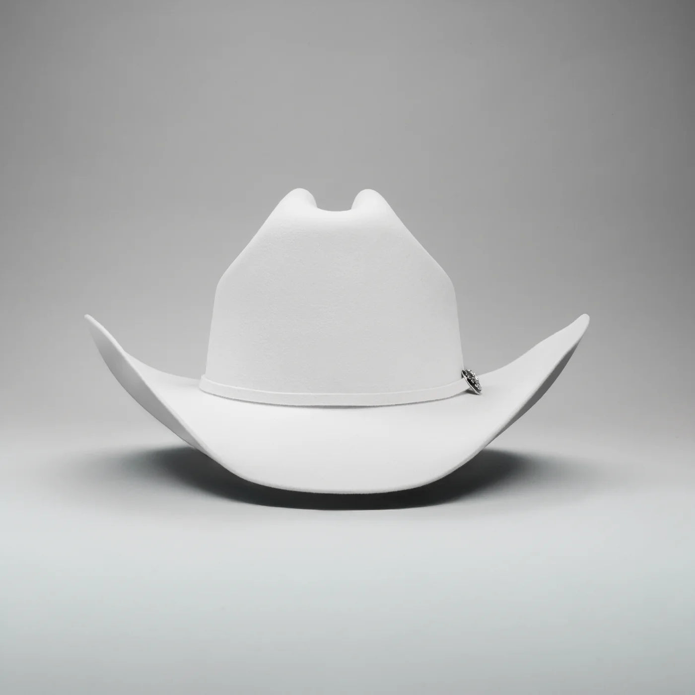 Men’s Rodeo Cartie 100X Sinaloa Style Western Cowboy Fur Felt Hat - White