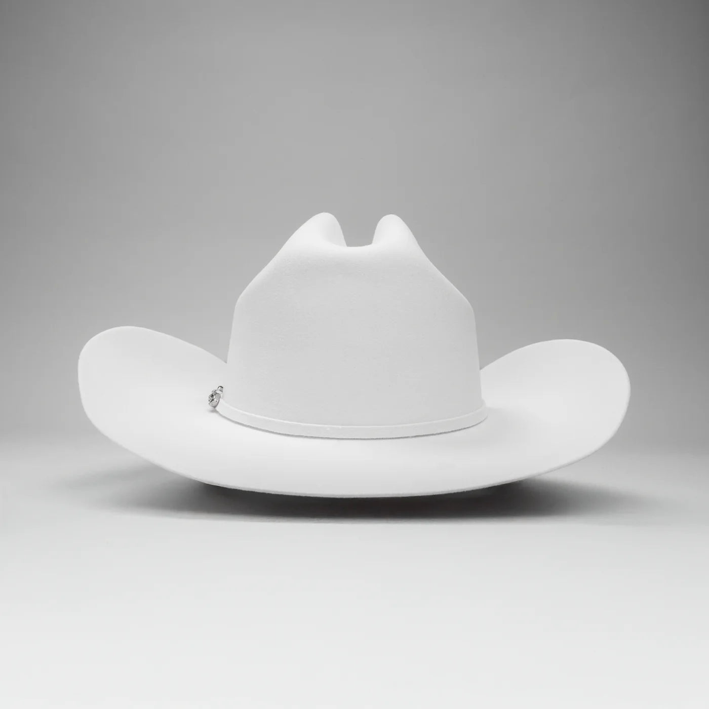 Men’s Rodeo Cartie 100X Sinaloa Style Western Cowboy Fur Felt Hat - White