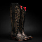 Rodeo Cartie Women´s Savage Belle Phyton Tribute Snip Toe Boots – Copper