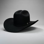 Men’s Rodeo Cartie 50X Frontera Style Texana Cowboy Felt Hat - Black