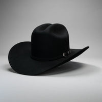 Men’s Rodeo Cartie 50X Frontera Style Texana Cowboy Felt Hat - Black