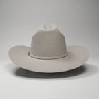 Men’s Rodeo Cartie 50X Frontera Style Texana Cowboy Felt Hat - Silver