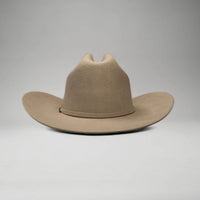 Men’s Rodeo Cartie 50X Frontera Style Texana Cowboy Felt Hat - Silver Belly