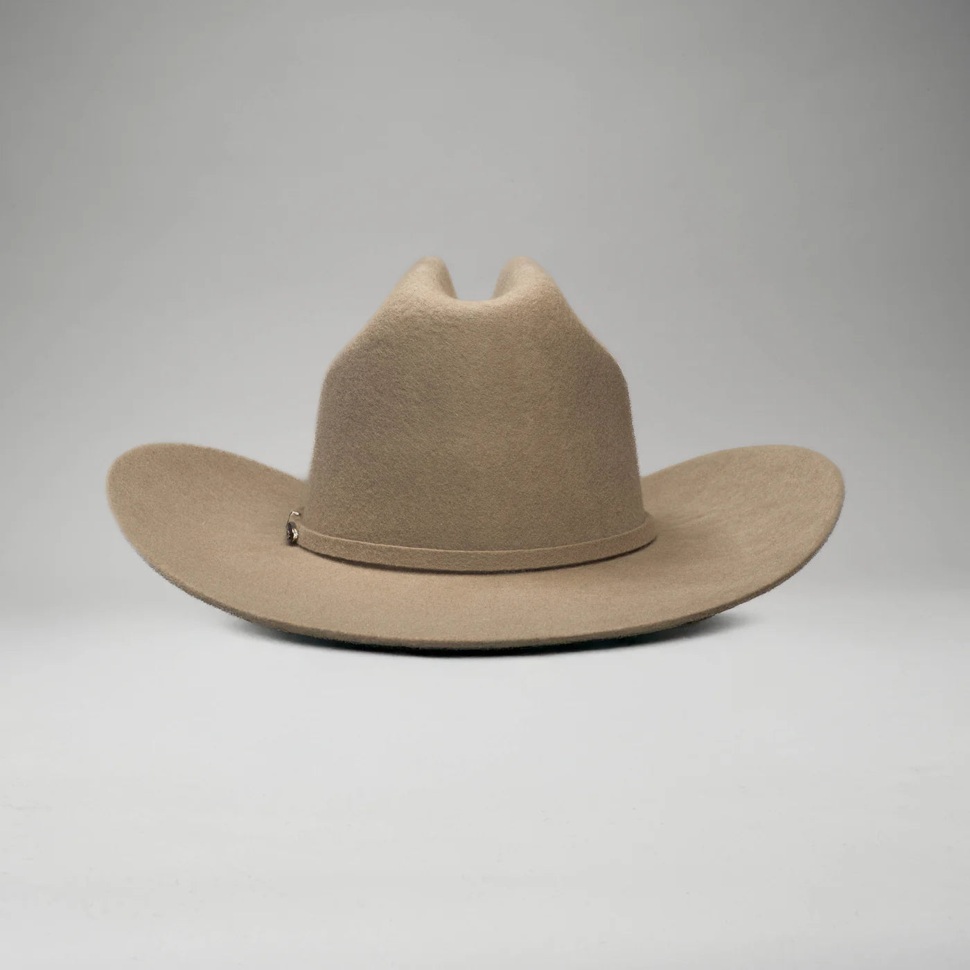 Men’s Rodeo Cartie 50X Frontera Style Texana Cowboy Felt Hat - Silver Belly