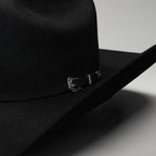 Men’s Rodeo Cartie 50X Texas Style Texana Cowboy Fur Felt Hat - Black